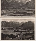 DR - 6+15 Pfg. Weltkongress Inlandskarte/Karte n. ARGENTINIEN Oberstdorf 1936