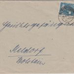 Bizone - 20 Pfg. Arbeiter/Netz Brief Rendsdorf - Meldorf 4.9.48