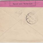 DR - 20 Pfg Germania Zensurbrief n. SÜDAFRIKA Berlin - Durban 1902 Weiterleitung