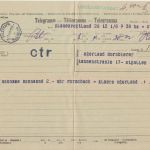 Schweiz/DR - St. Gallen 1918 Telegramm aus Plauen mit Tickerzensur "ctr"