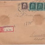 Bayern - 25+3x5 Pfg. Luitpold Einschreibebrief Wasserburg a/B. - Eisenach 1913