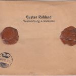 Bayern - 25+3x5 Pfg. Luitpold Einschreibebrief Wasserburg a/B. - Eisenach 1913