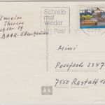 BRD - 60 Pfg. Koblenz/ohne Fluoreszenz Karte Ingolstadt - Rastatt 1992