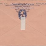 BRD - 40 Pfg. ex Beethoven-Block Brief München - Staltach 1961
