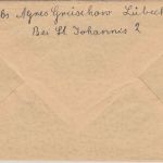 BRD - 30 Pfg. 100 J. Dt. Briefmarke Brief n. SCHWEDEN Lübeck - Stockholm 1950