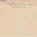 BRD - 20 Pfg. Bundesjugendplan Brief Postst. I Bardenberg ü. Herzogenrath 1952