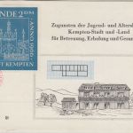 BRD - Maierhöfen 1966 1. Allgäuer Ballonpostfahrt Sonderkarte n. Lorch