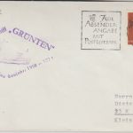 BRD - Schiffspost Bodensee "MS Grünten" Cachet Drucksache Lindau 1964
