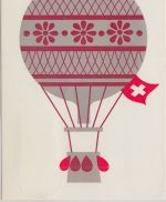 BRD - Esseratsweiler 1964 Ballonpostkarte BWAC 8. Freiballon-Suchfahrt