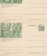 BRD - Clausthal-Zellerfeld Bergwerksmuseum 2 versch. Bildganzsachen ungebraucht