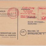 Bizone - Orion Zeitschrift 4 Pfg. AFS Drucksache Murnau - München 1948