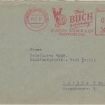 Berlin - "Das Buch gehört dazu" 10 Pfg. AFS Ortsbrief Berlin 1953