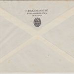 DR - Bruckmann Monatshefte 12 Pfg. AFS Brief München - Prien 1940