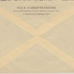 BRD - XVII. Westdeutsche Kurzfilmtage Brief SST Oberhausen - Berg. Gladbach 1971