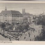 Bizone - 20 Pfg. Goethe Karte i.d. SCHWEIZ SST München Dt. Handwerksmesse 1950