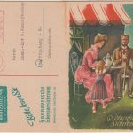 Bizone - Hannover 1949 4 Pfg. Postfreistpl. Wertekarte Hannoversche LV
