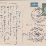 BRD - 7. Deutsche Handwerksmesse SST München AK/Ausstellungspark n. Hamburg 1955