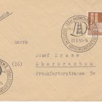BRD - Deutsche Handwerksmesse 1950 SST München Drucksache n. Oberbrechen