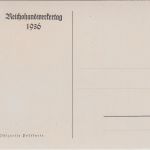 DR - Reichshandwerkertag 1936 farb. AK offizielle Postkarte ungelaufen