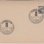 BRD - Schweisstechnische Tagung München 1951 SST Blankoabschlag a. Karte