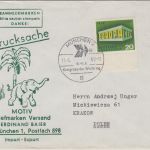 BRD - Kongress der Werbung München 1969 SST Drucksache n. POLEN