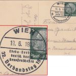 DR - Edeka-Verband 32. Verbandstag SST Wien Karte n. Lübben 1939