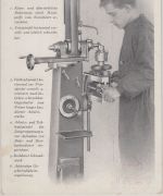 DR - Deckel Maschinenbau München Werbekarte 3 Pfg. Postfreistempel 1927