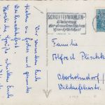 DDR - "Schöffenwahlen..." seltener Masch.werbestpl. Karte Dessau 1957