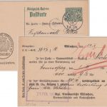 Bayern - 7 1/2 Pfg Staatswappen Ganzsache priv. Zudruck Amtsgericht München 1917