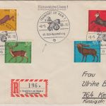 BRD - 49. DLG-Ausstellung Einschreibebrief SST Frankfurt a/M - Kehl 1966