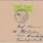 BRD - Ortenauer Herbstmesse SST Offenburg 1953 Drucksache n. Oberbuchen