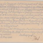 DR - Gr. Oberförsterei Eberstadt Frei lt. Avers No.5 Dienstpostkarte 1908