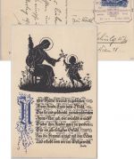 Österreich - Muttertag 1936 24 Gr. Sondermarke Sonderkarte/FDC ESST Wien