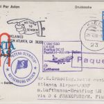 Schweden - 130 Ö. Teddybär Zuleitungspost/Schiffspost LH-Erstflug 1980