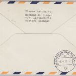 Portugal - 2x1 E. Feuerwerk LUBRAPEX LH-Erstflug Faro Frankafurt a/M 1969