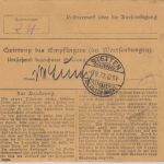 DR - 4 M. Germania u.a. Paketkarte Trier - Truppenübungsplatz Heuberg 1922