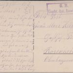 Elsass - St. Diedeler Höhe (Grenze b. Markirch) Hotel sw-AK gelaufen 1915