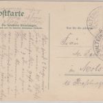Elsass - Truppenübungsplatz b. Hagenau Mehrbild-Farblitho gelaufen 1909