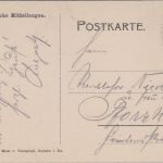 Elsass - Rosheim i. Els. Löwenstraße sw-AK gelaufen 1907