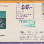 Peru - 6,50 S. Agrar-Reform/Habilitado LH-Erstflug Lima - Kingston/JAMAICA 1976