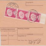 BRD - OGO Kaffeerösterei Nachnahme-Paketkarte Selbstbucher Bremen 1976