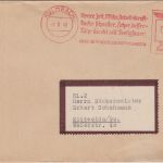 DR - IREKS AG 3 Pfg. AFS Drucksache Kulmbach - Mittweida 1940