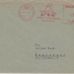 BRD - PIT Nährmittelfabrik 20 Pfg. AFS Brief Stephanskirchen - Karlsruhe 1950