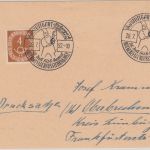 BRD - Bäckereifachausstellung SST Stuttgart-Killesberg Drucksache 1952