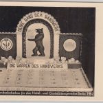 Berlin - 3. Dt. Bundesfachschau Hotel-/Gaststätten-Gewerbe SST/Sonderkarte 1952