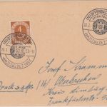 BRD - Int. Lederwaren-Fachmesse Drucksache SST Offenbach a/M. 1953