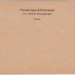 All.Bes. - PS Spinnerei Zwirnerei 24 Pfg. AFS Brief Rheydt - Bremen 1947