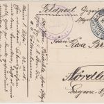 Frankreich/Lothringen - Chateau Salins Grabenstraße sw-AK/feldpost 1915