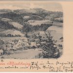 Österreich/Steiermark - Kleinlobming Ortsansicht sw-AK gelaufen 1899