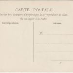 Franz. Indien - 2 C. Etablissementsde L'Indie Pondichery 1908 sw-AK ungelaufen
